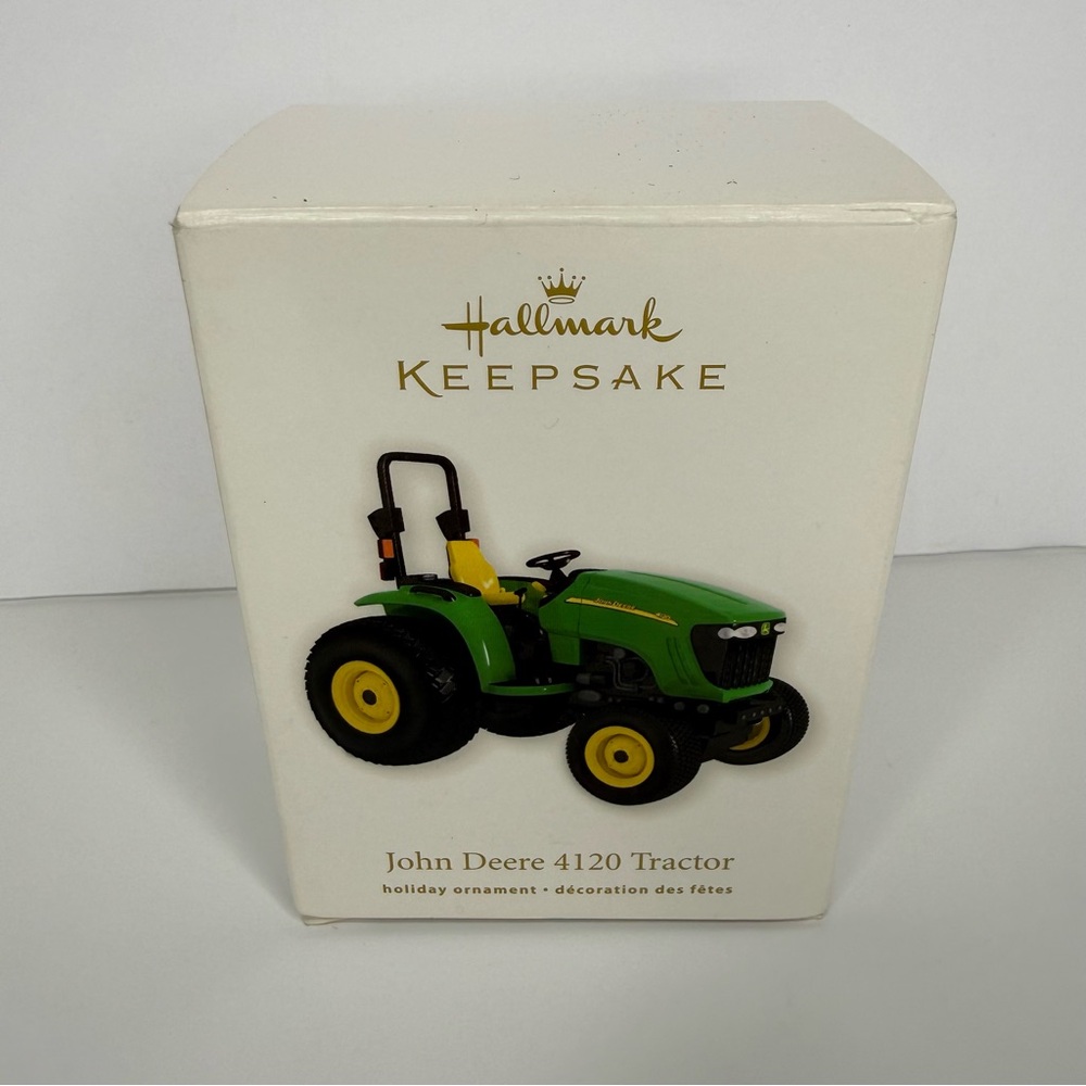 Hallmark Keepsake "John Deere 4120 Tractor" Die-Cast Ornament